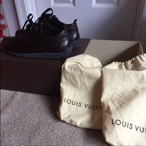 Louis Vuitton Brown Epi Sneakers